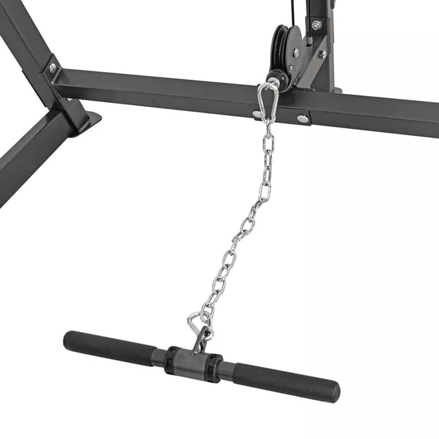Wielofunkcyjny stojak + atlas z ławką inSPORTline Power Rack PW60 ∙ konstrukcja stalowa ∙ zestaw domowy