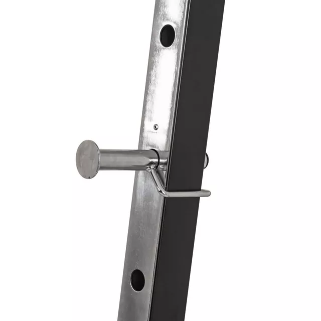 Stojak Power Rack inSPORTline PW50 ∙ 7 poziomów ∙ ładowność 136 kg ∙ konstrukcja 60×60 mm