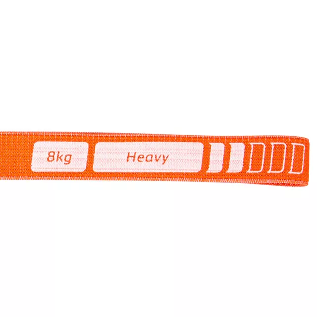 Guma oporowa, opaska do ćwiczeń inSPORTline Rand Strong ∙ opór 8 kg ∙ długość 208 cm - Pomarańczowy