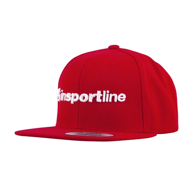 Czapka z płaskim daszkiem inSPORTline Captivio - Czerwony