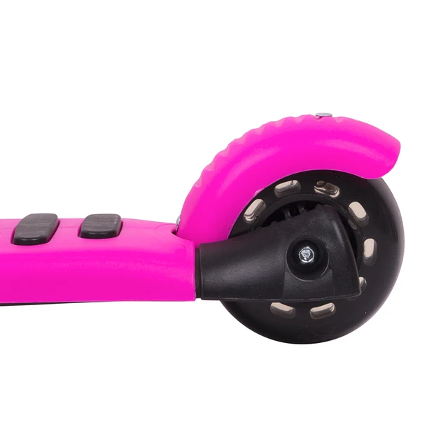 Hulajnoga trójkołowa 3w1 Worker Jaunsee różowa ∙ siodełko i prowadnik ∙ koła PU 120/100 mm ∙ waga 3,1 kg ∙ nośność 50 kg ∙ wiek 1+ - Różowy