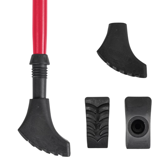 Kijki trekkingowe inSPORTline Altiplano 100 Pair ∙ 3-sekcyjne teleskopowe ∙ antywstrząsowe ∙ odblaskowe ∙ ergonomiczne rączki ∙ para 540 g