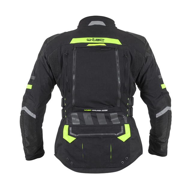 Męska kurtka motocyklowa W-TEC Aircross - Czarno-szary