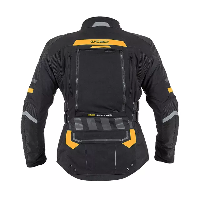 Męska kurtka motocyklowa W-TEC Aircross - Czarno-szary