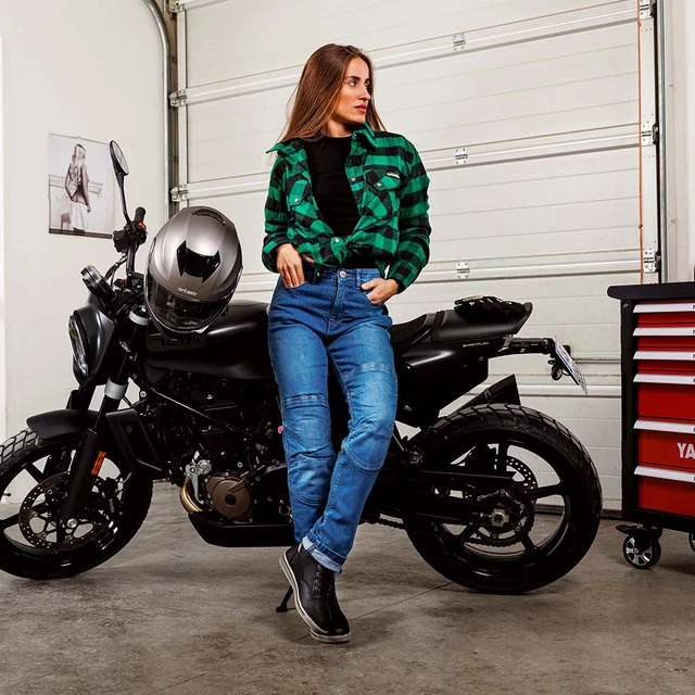Koszula motocyklowa W-TEC Terchis - Czerwony