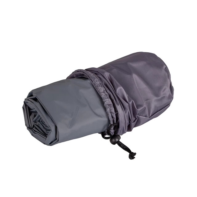 Karimata nadmuchiwana materac outdoor inSPORTline Jurre 196x58x6 cm - Pomarańczowy - Szary