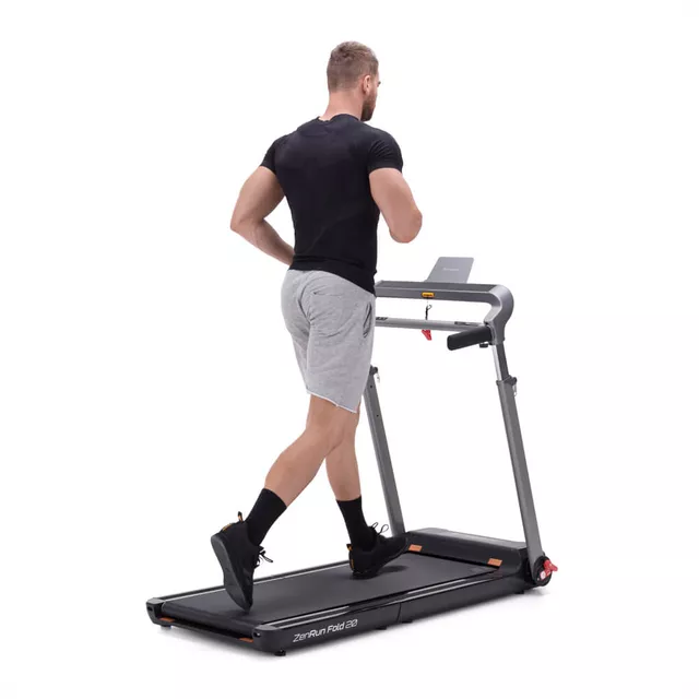 Bieżnia elektryczna domowa inSPORTline ZenRun Fold 20 ∙ składana ∙ uchwyt na tablet∙ prędkość 12 km/h ∙ 40 programów ∙ Bluetooth