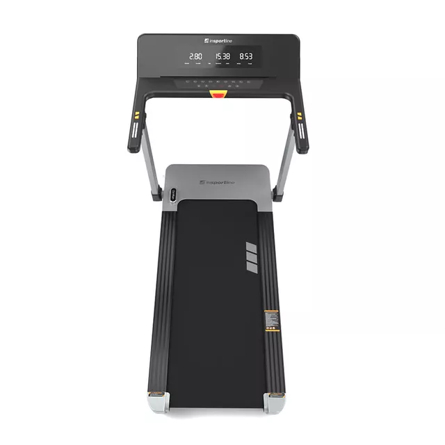 Bieżnia elektryczna składana inSPORTline ZenRun 20 ∙ nośność 120 kg ∙ amortyzacja Shock System ∙ 16 programów treningowych ∙ 18 nachyleń ∙ Bluetooth