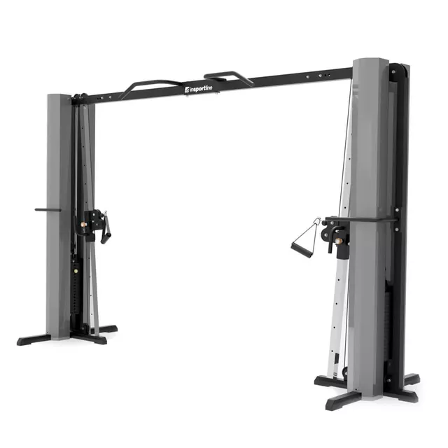 Brama do ćwiczeń inSPORTline Cable Crossover CC450 ∙ 2×90 kg stos ∙ wyciągi górny i dolny ∙ solidna stalowa konstrukcja