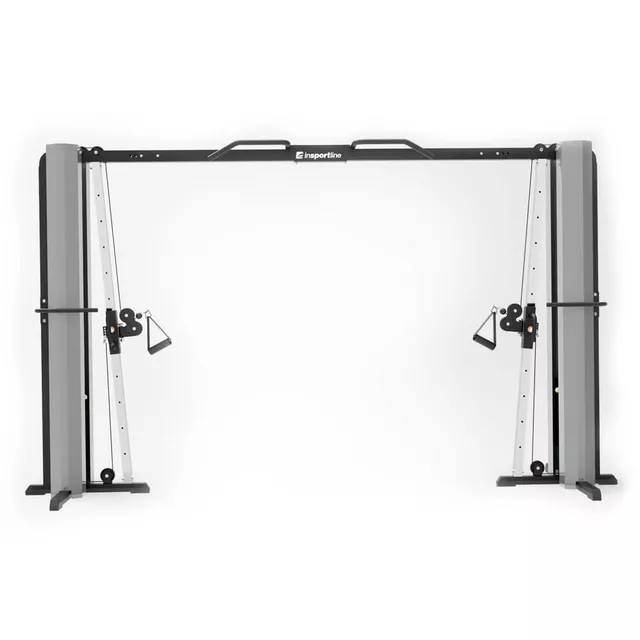 Brama do ćwiczeń inSPORTline Cable Crossover CC450 ∙ 2×90 kg stos ∙ wyciągi górny i dolny ∙ solidna stalowa konstrukcja