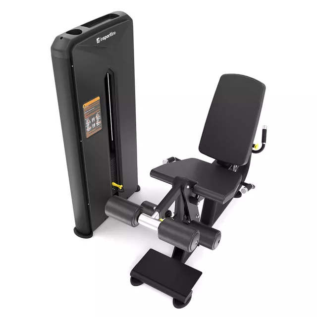 Profesjonalna maszyna do ćwiczeń mięśni czworogłowych i dwugłowych ud inSPORTline Velocer LEC95 ∙ 2w1 ∙ 180 kg ∙ solidna ∙ regulowana