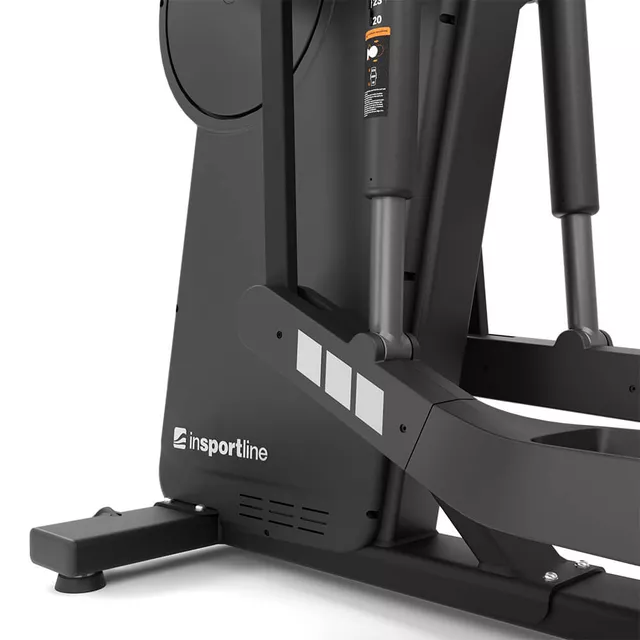 Profesjonalny orbitrek przednionapędowy inSPORTline ZenStride 1200 ∙ 16 poziomów oporu ∙ aplikacje Kinomap/Zwift ∙ ekran TFT 10,1"