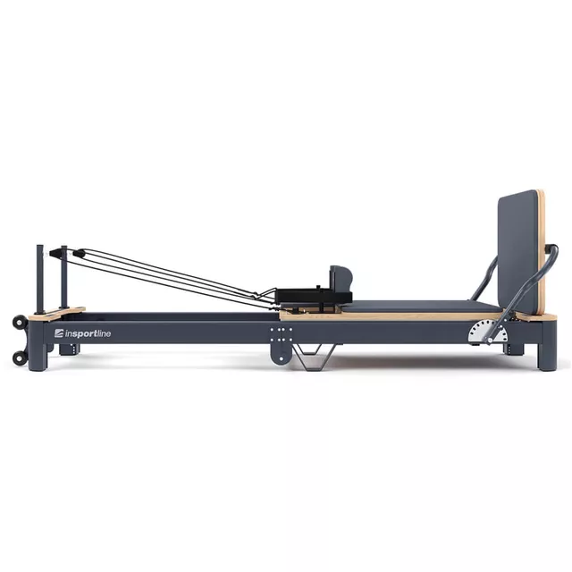Profesjonalny reformer do pilatesu inSPORTline Comfolder ∙ składany ∙ nośność 150 kg ∙ rama aluminiowa ∙ regulacja oporu