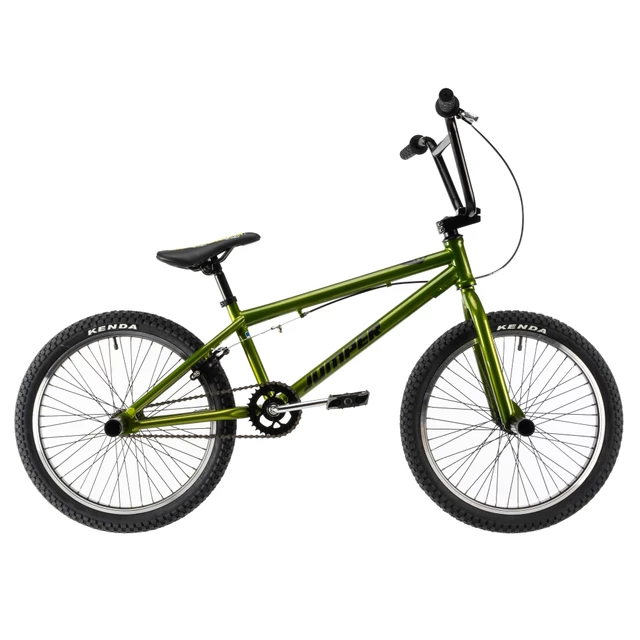 Rower Freestyle BMX DHS Jumper 2005 20" - 7.0 - Fioletowy - Zielony