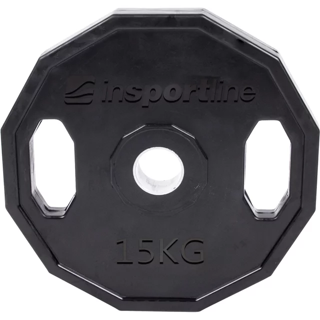 Zestaw 2x7kg gumowanych obciążeń olimpijskich inSPORTline Ruberton 2x 1,25-25 kg