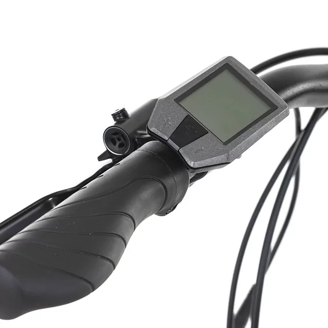 Miejski rower elektryczny z oświetleniem Levit Musca Urban HD 630 28" - Orange Pearl