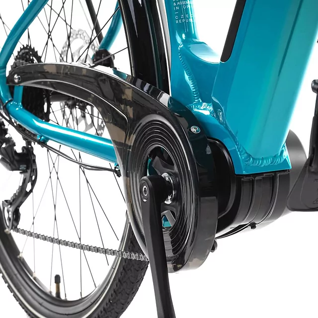 Miejski rower elektryczny Levit Musca Urban MX 468 28" - OUTLET - Latte