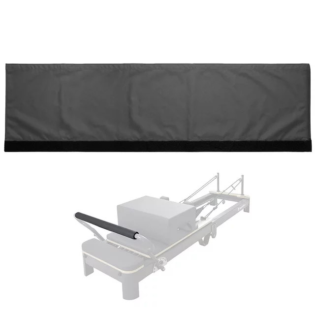 Zapasowy pokrowiec na uchwyt do reformera pilates inSPORTline Comfolder i Comfolder EVO ∙ szybkie mocowanie na rzep ∙ skóra PU - Antracyt