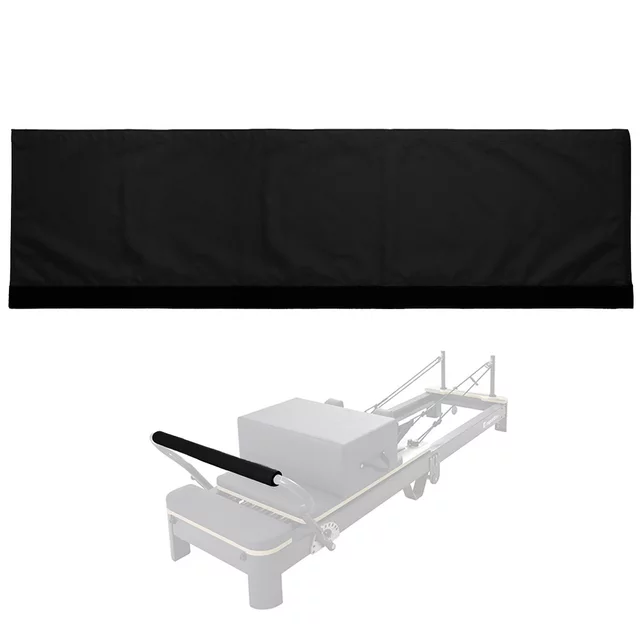 Zapasowy pokrowiec na uchwyt do reformera pilates inSPORTline Comfolder i Comfolder EVO ∙ szybkie mocowanie na rzep ∙ skóra PU - Czarny