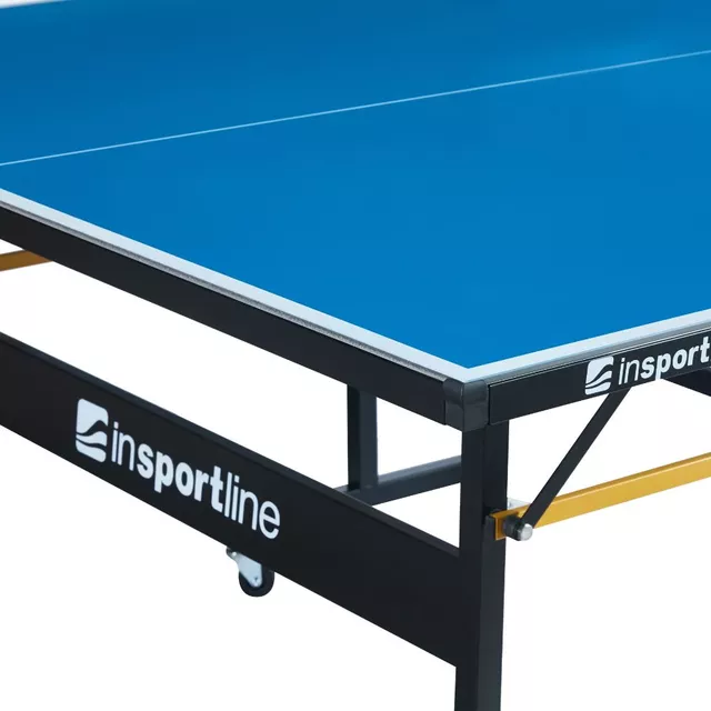 Zewnętrzny stół do tenisa stołowego inSPORTline Outdoor 300 ∙ blat ACP UV ∙ rama stalowa 20x30 mm ∙ 8 kółek ∙ waga 62 kg ∙ z siatk