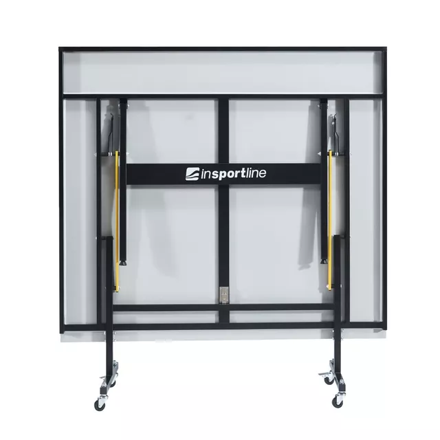 Zewnętrzny stół do tenisa stołowego inSPORTline Outdoor 300 ∙ blat ACP UV ∙ rama stalowa 20x30 mm ∙ 8 kółek ∙ waga 62 kg ∙ z siatk