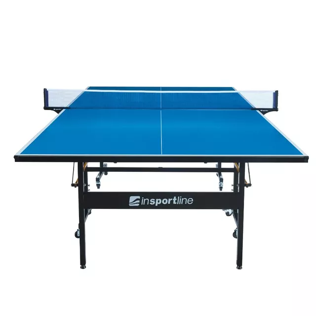 Zewnętrzny stół do tenisa stołowego inSPORTline Outdoor 300 ∙ blat ACP UV ∙ rama stalowa 20x30 mm ∙ 8 kółek ∙ waga 62 kg ∙ z siatk