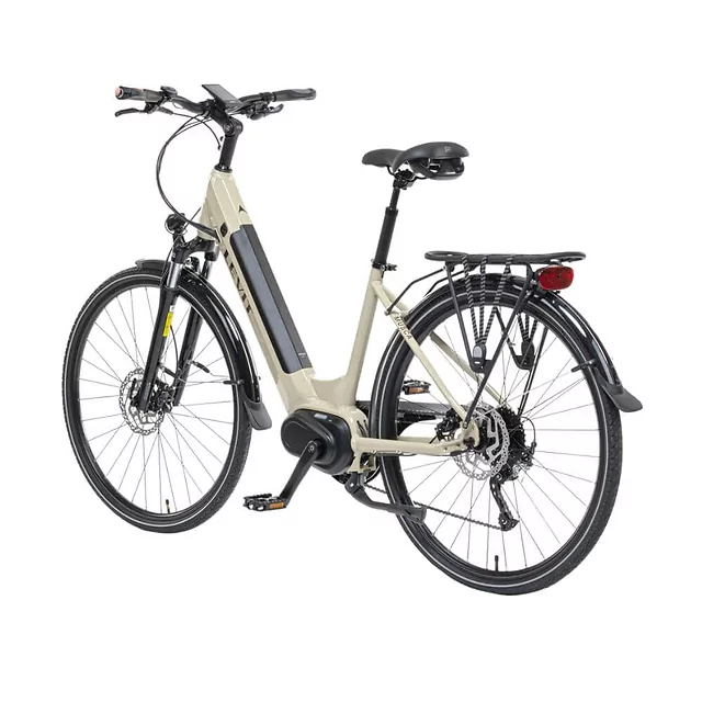 Miejski rower elektryczny Levit Musca Urban MX 468 28" - OUTLET - Latte