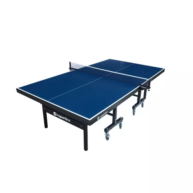 Stół do tenisa stołowego inSPORTline Wifler ∙ mobilny ∙ powłoka UV ∙ mechanizm składania ∙ waga 117 kg ∙ solidny