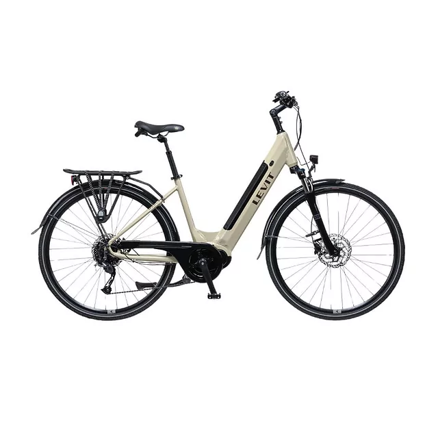 Miejski rower elektryczny Levit Musca Urban MX 468 28" - OUTLET - Latte