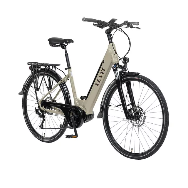 Miejski rower elektryczny Levit Musca Urban MX 468 28" - OUTLET - Latte