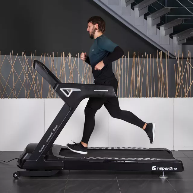 Profesjonalna bieżnia elektryczna inSPORTline Gardian G8 ∙ silnik AC 6 KM ∙ nośność 180 kg ∙ 30 programów ∙ ekran 18,5" ∙ Silent Block