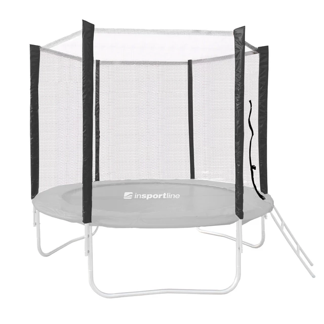 SIATKA ochronna do trampoliny Froggy PRO 183 cm NOWOŚĆ - Czarny - Czarny