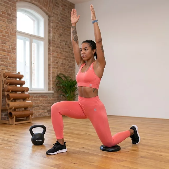 Podkładka fitness pod kolana inSPORTline Octazone 18x18x2 cm ∙ anatomiczna ∙ gęsta pianka PU ∙ amortyzacja wstrząsów ∙ ochrona stawów