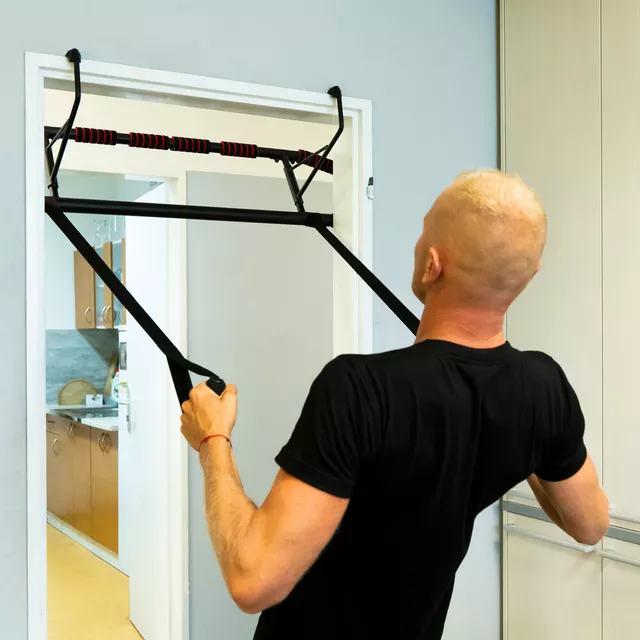 Drążek do drzwi + poręcze inSPORTline HR5004 ∙ system wielofunkcyjny ∙ rozkładany ∙ nośność 200 kg