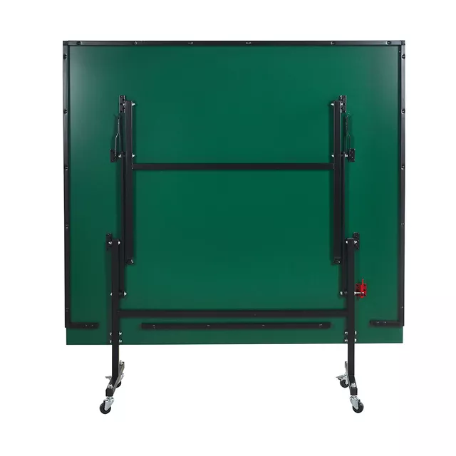 Składany stół do tenisa stołowego inSPORTline Sental 150 ∙ blat MDF 15 mm ∙ siatka w zestawie ∙ powłoka UV - Czarny