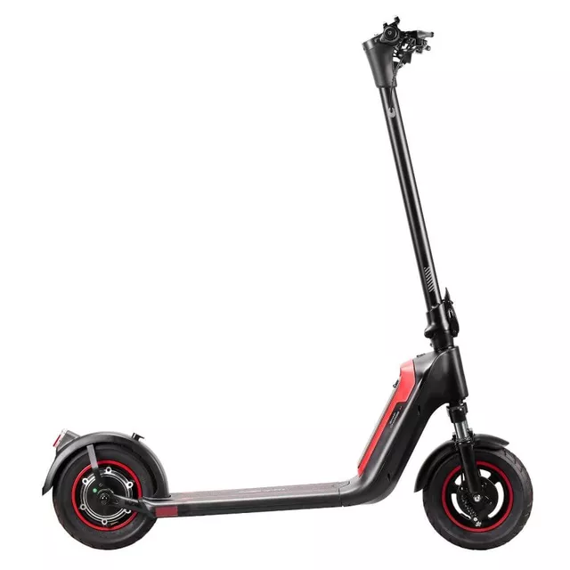 Hulajnoga elektryczna W-TEC SwapCharge 500W ∙ 10″ ∙ wyjmowana bateria ∙ zasięg do 38 km - Biały - Czerwony