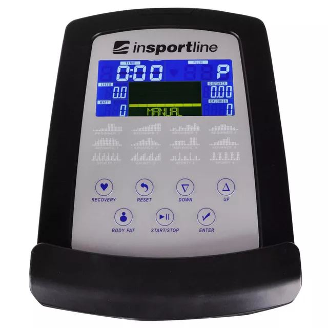 Rower treningowy poziomy rehabilitacyjny inSPORTline inCondi R60i ∙ pas piersiowy ∙ 32 stopnie obciążenia ∙ cicha praca ∙ Bluetooth