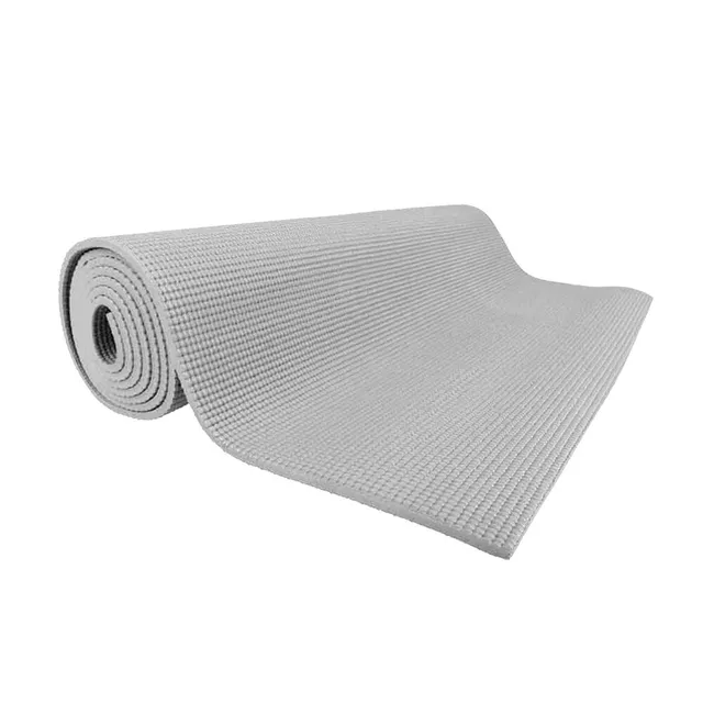 Mata do ćwiczeń jogi inSPORTline Yoga 173×60 cm ∙ grubość 0,5 cm ∙ stabilna powierzchnia ∙ lekka - Szary