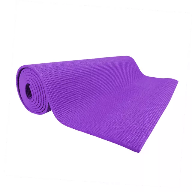 Mata do ćwiczeń jogi inSPORTline Yoga 173×60 cm ∙ grubość 0,5 cm ∙ stabilna powierzchnia ∙ lekka - Fioletowy
