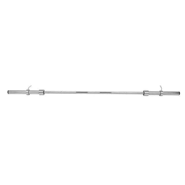 Profesjonalny gryf olimpijski z łożyskami inSPORTline OB-86 220 cm ∙ 50 mm ∙ 700 kg ∙ łożyska kulkowe