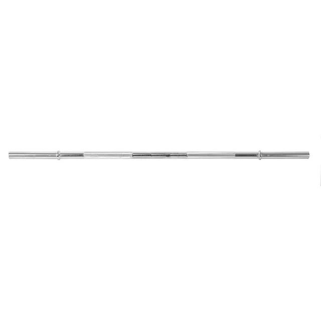 Gryf prosty inSPORTline RB-84 220 cm ∙ średnica 30 mm ∙ bez gwintu ∙ stal chromowana