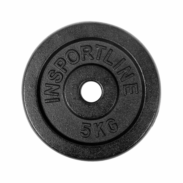 Zestaw obciążeń żeliwnych inSPORTline CastCzech ∙ 2x 0,5-20 kg ∙ 30 mm ∙ 108,5 kg
