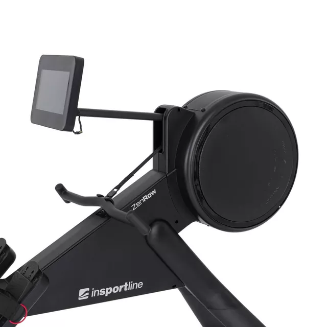 Wioślarz powietrzno-magnetyczny inSPORTline ZenRow ∙ ekran dotykowy ∙ 24 poziomy oporu ∙ nośność 150 kg ∙ aplikacje fitness ∙ Netflix/Spotify