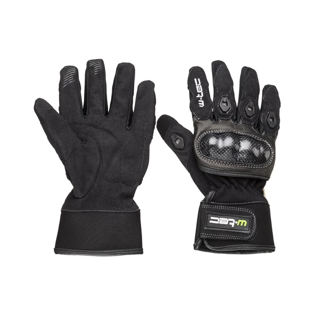 Rękawice motocyklowe W-TEC Beestle - Czarny - Czarny