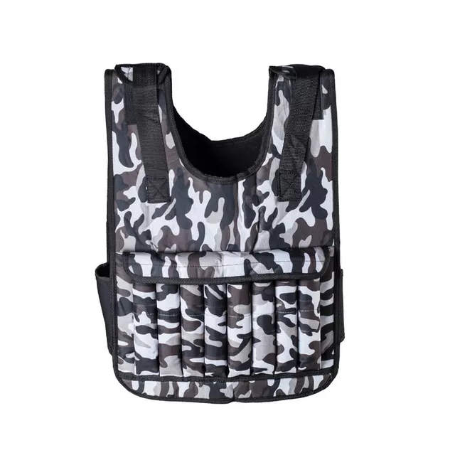 Kamizelka treningowa z obciążeniem ∙ inSPORTline Hafthor 15 kg ∙ regulacja 1,3-15 kg