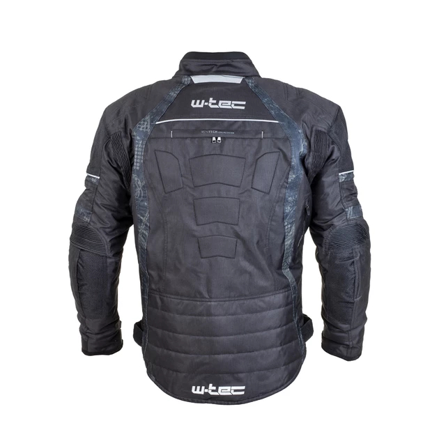 Męska kurtka motocyklowa W-TEC Kamicer - Czarno-czerwony