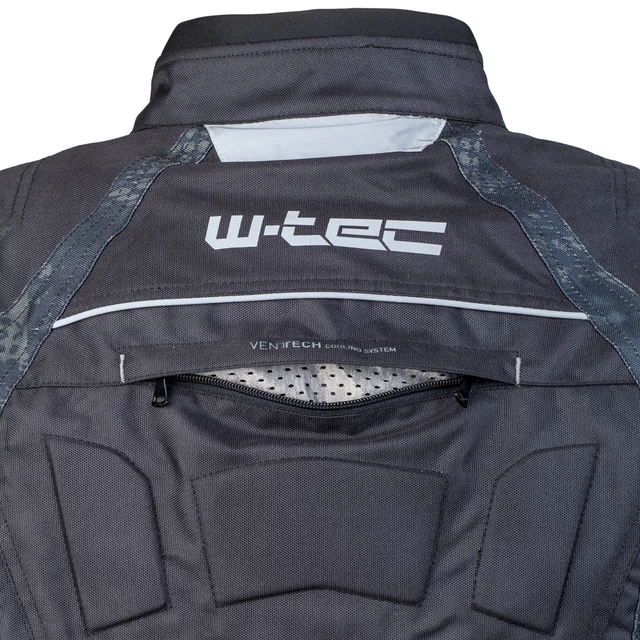 Męska kurtka motocyklowa W-TEC Kamicer - Czarno-czerwony