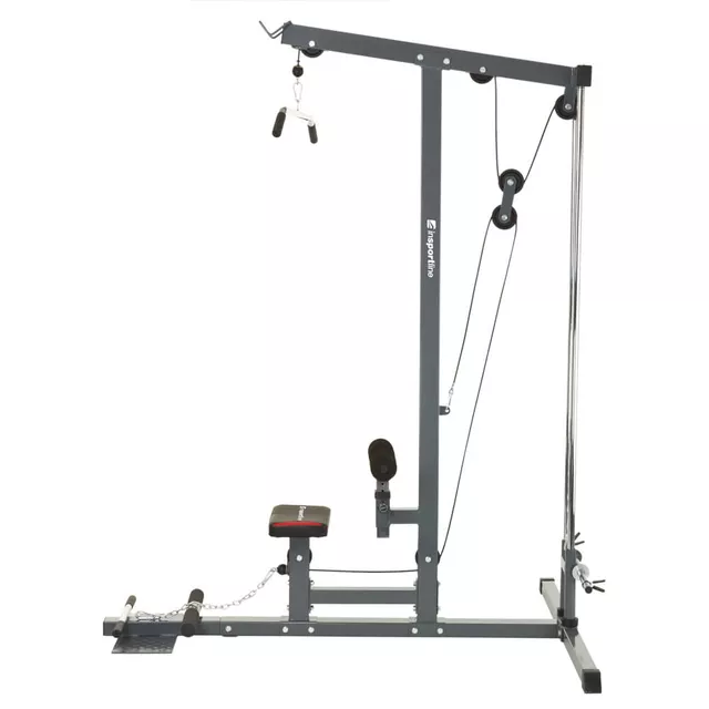 Atlas do ćwiczeń z górnym i dolnym wyciągiem inSPORTline LP05 - OUTLET