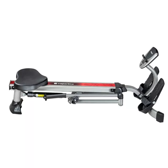 Wioślarz treningowy inSPORTline Power Master X ∙ hydrauliczny system oporu ∙ 12 poziomów oporu ∙ płynny ruch ∙ uchwyt na tablet ∙ LCD