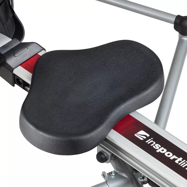 Wioślarz treningowy inSPORTline Power Master X ∙ hydrauliczny system oporu ∙ 12 poziomów oporu ∙ płynny ruch ∙ uchwyt na tablet ∙ LCD